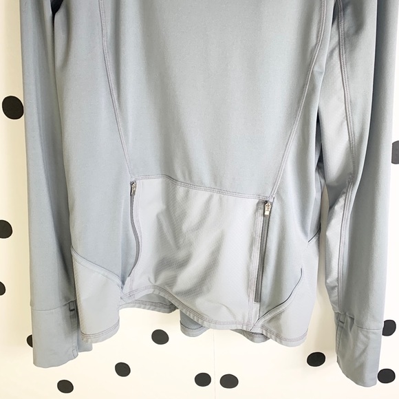 SOLD!! ATHLETA PLUSH TECH HOODIE 3.0 GREY SIZE L - Picture 5 of 8